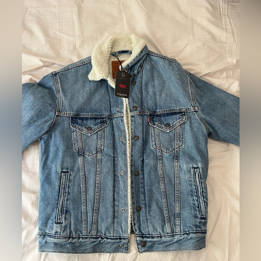 Levi’s Denim Sherpa Jacket